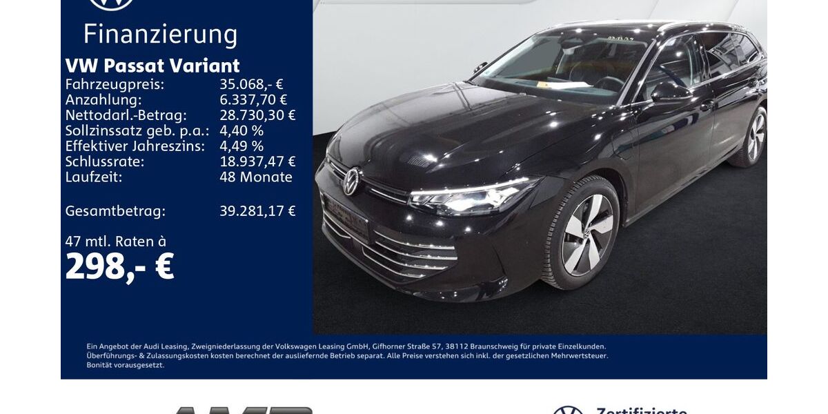 VW Passat Variant 22.740 km 34.380 &euro; Borna 04552