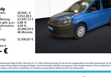 VW Caddy 15.943 km 28.960 &euro; Leipzig 04178