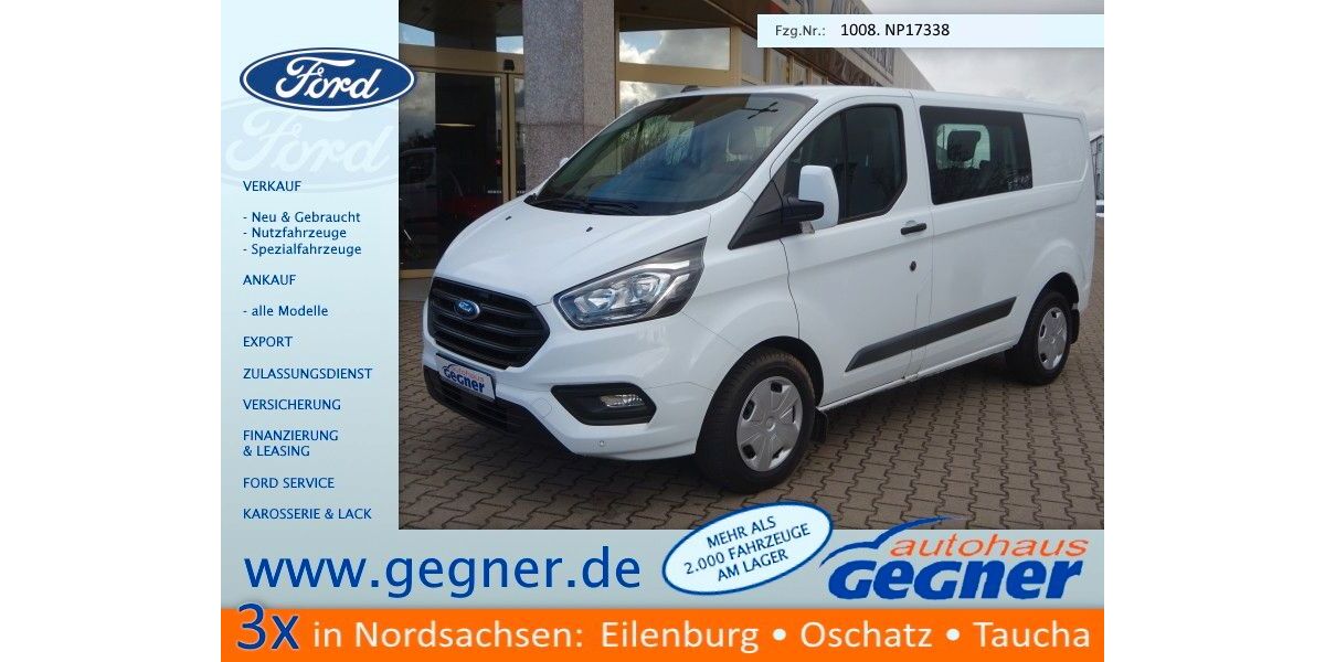 Ford Transit Custom 96.662 km 18.740 &euro; Eilenburg 04838