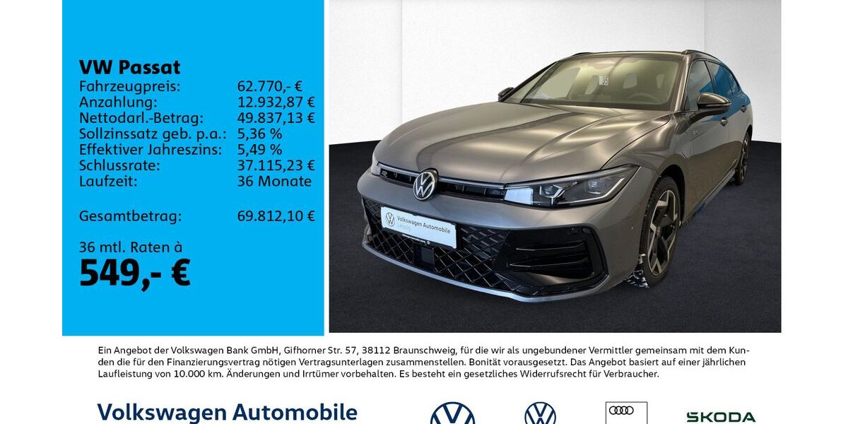 VW Passat 7.500 km 62.770 &euro; Leipzig 04277