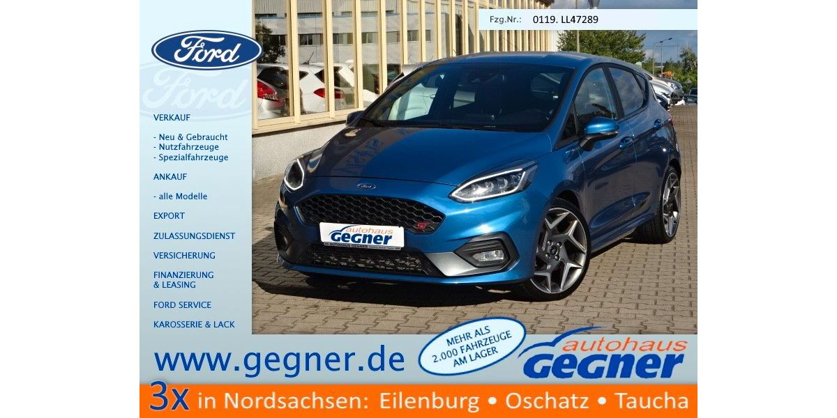 Ford Fiesta 120.885 km 14.940 &euro; Eilenburg 04838