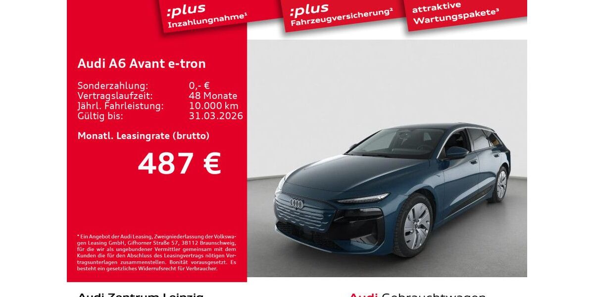 Audi A6 e-tron 12.975 km 52.880 &euro; Leipzig 04129