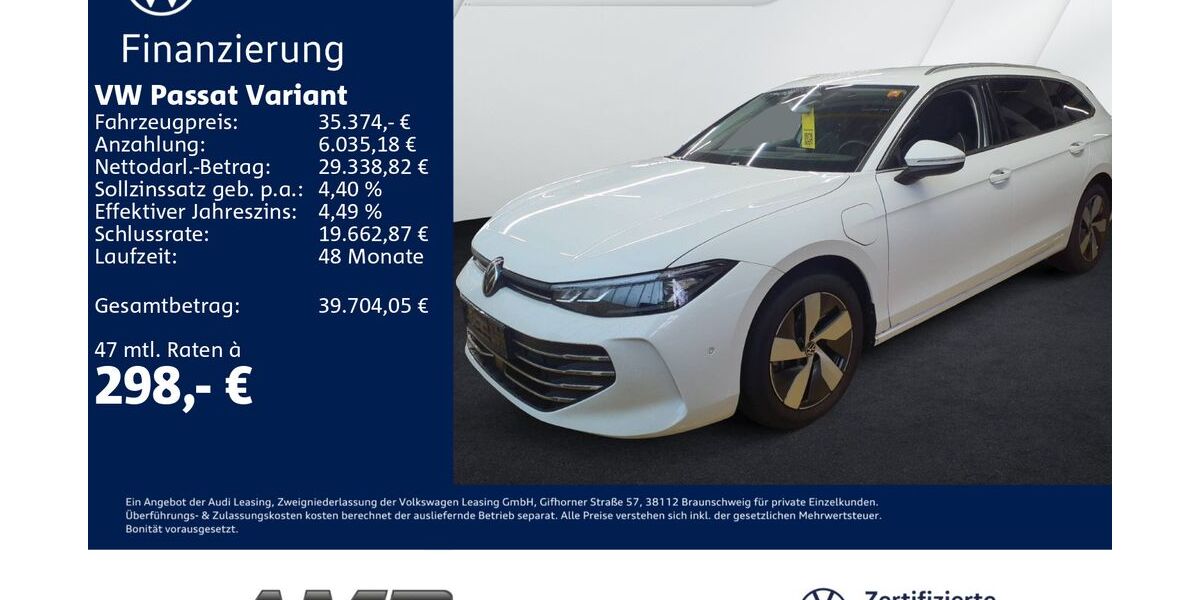 VW Passat Variant 25.650 km 34.680 &euro; Borna 04552
