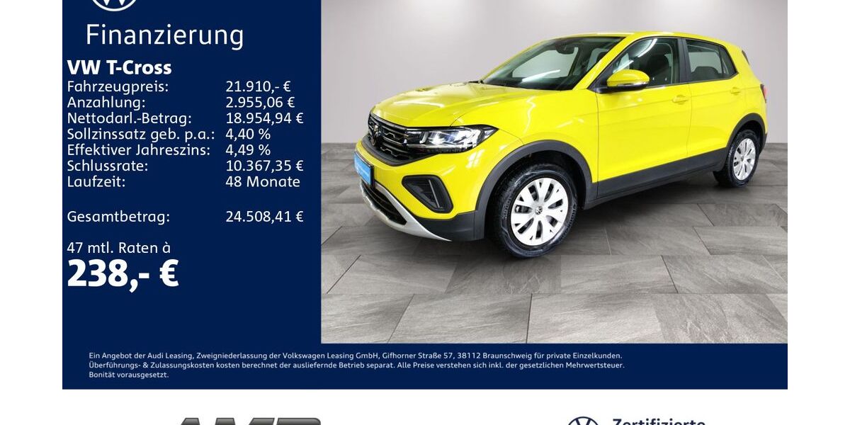 VW T-Cross 6.120 km 21.380 &euro; Borna 04552