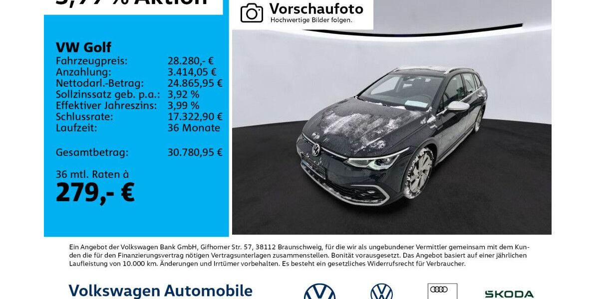 VW Golf 74.488 km 26.970 &euro; Leipzig 04277