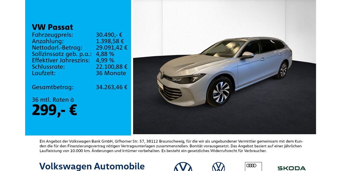 VW Passat 46.230 km 28.820 &euro; Leipzig 04178