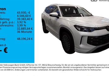 VW Tayron 5.385 km 43.340 &euro; Leipzig 04277