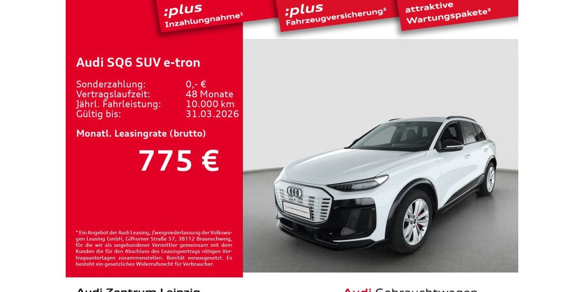 Audi SQ6 e-tron 13.363 km 80.880 &euro; Leipzig 04129
