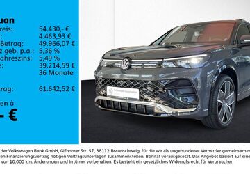VW Tiguan 1.426 km 54.430 &euro; Leipzig 04178