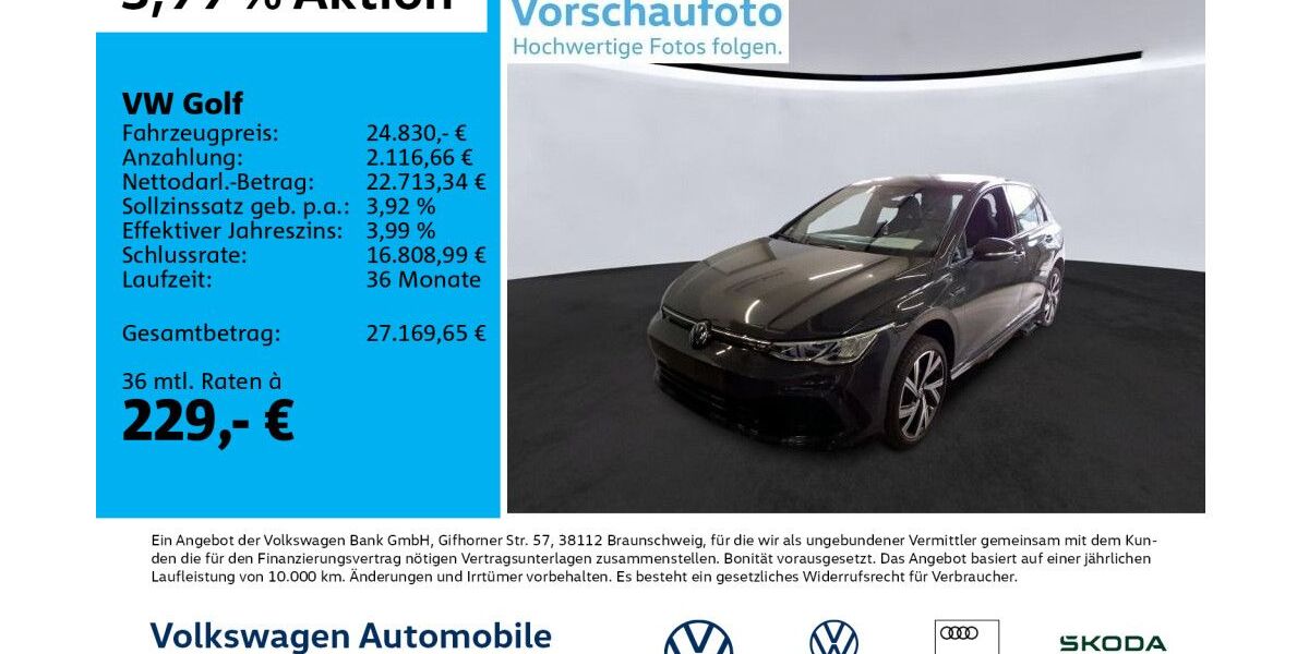 VW Golf 39.614 km 24.360 &euro; Leipzig 04178