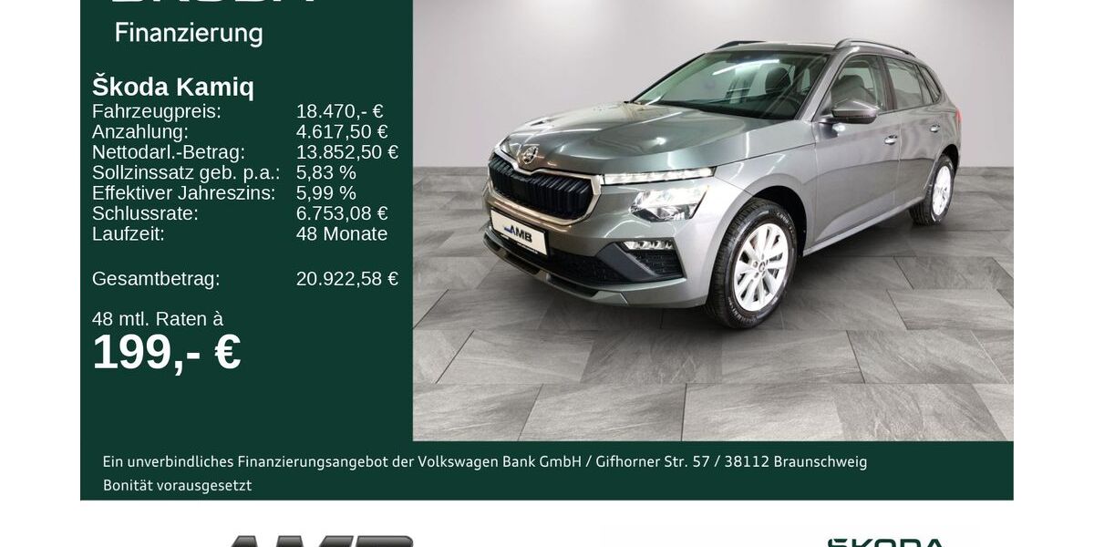 Skoda Kamiq 17.560 km 18.470 &euro; Borna 04552
