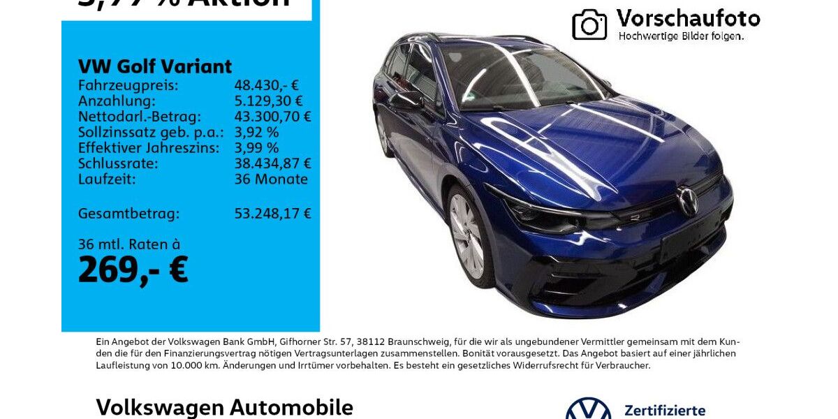 VW Golf 2.430 km 48.430 &euro; Leipzig 04178