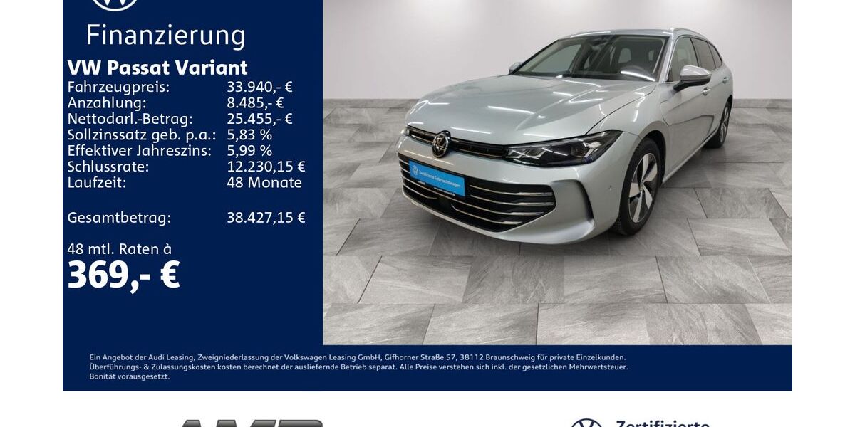 VW Passat Variant 24.610 km 33.940 &euro; Borna 04552