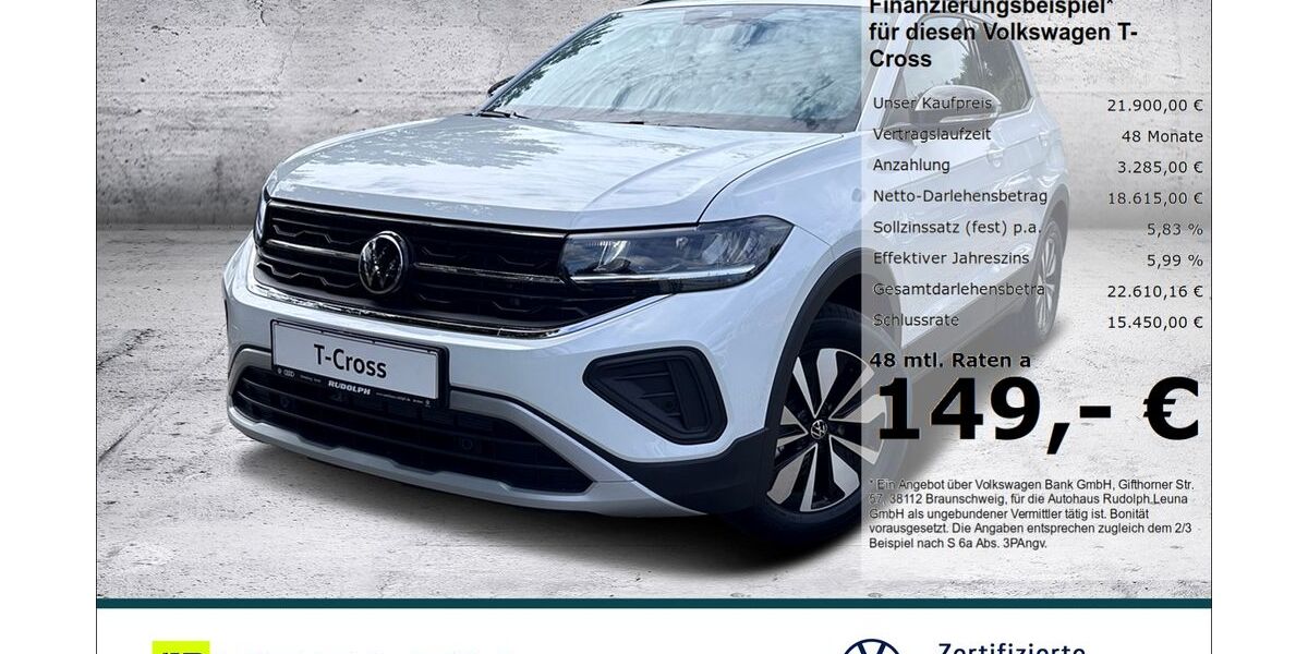 VW T-Cross 5.000 km 21.500 &euro; Leuna 06237