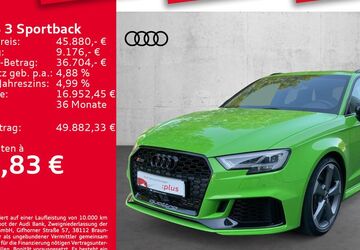 Audi RS3 39.245 km 41.444 &euro; Leipzig 04129