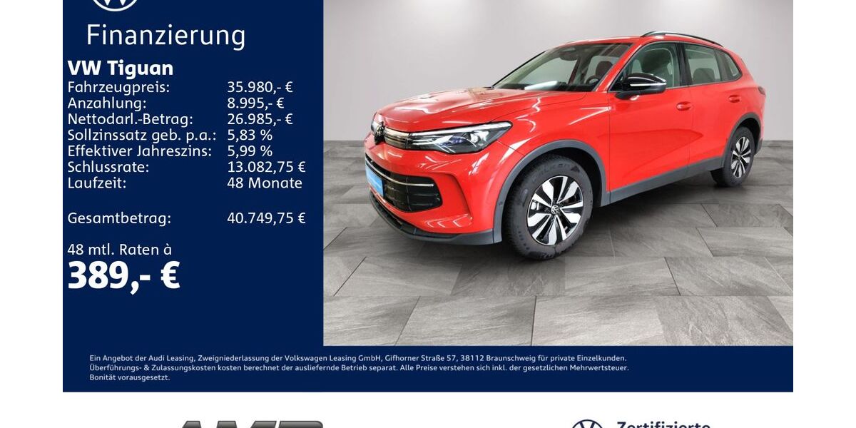 VW Tiguan 11.660 km 35.980 &euro; Borna 04552