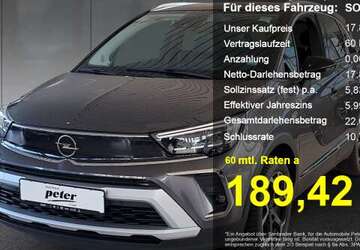Opel Crossland 27.256 km 17.840 &euro; Merseburg (Saale) 06217