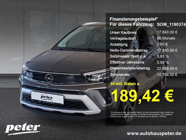 Opel Crossland 27.256 km 17.840 &euro; Merseburg (Saale) 06217