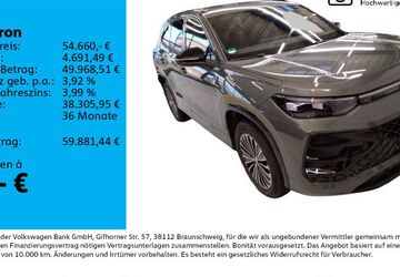 VW Tayron 7.639 km 53.490 &euro; Leipzig 04178