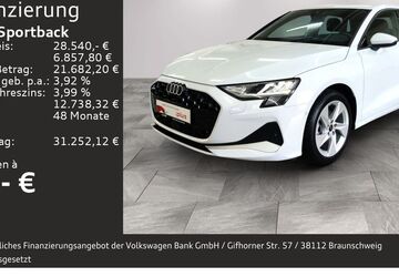 Audi A3 28.060 km 27.980 &euro; Borna 04552