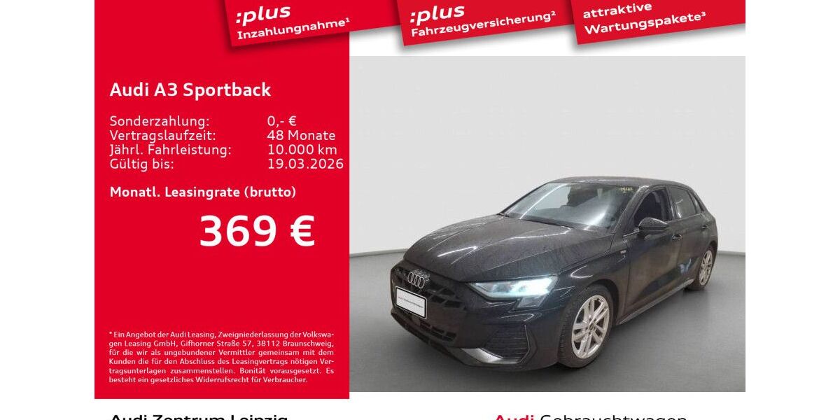 Audi A3 21.540 km 35.880 &euro; Leipzig 04129