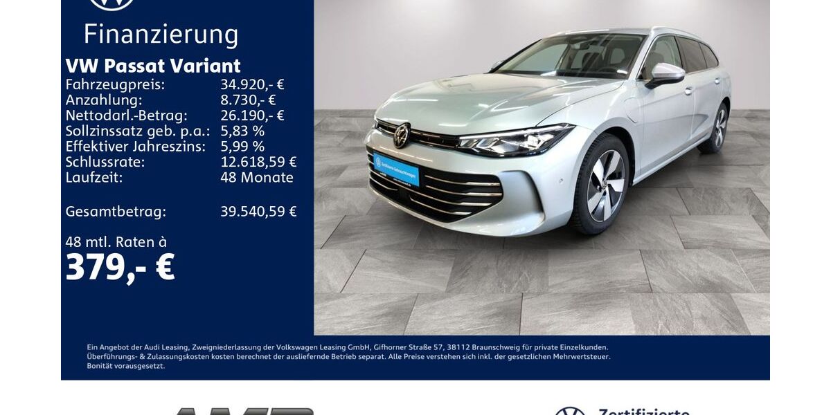 VW Passat Variant 18.760 km 34.920 &euro; Borna 04552