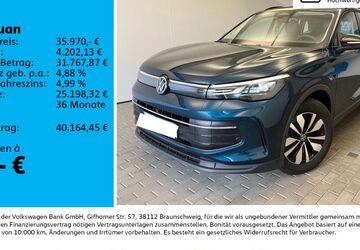 VW Tiguan 7.000 km 35.970 &euro; Leipzig 04277