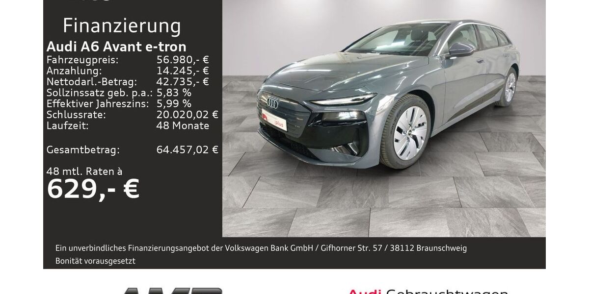 Audi A6 e-tron 11.670 km 56.980 &euro; Borna 04552