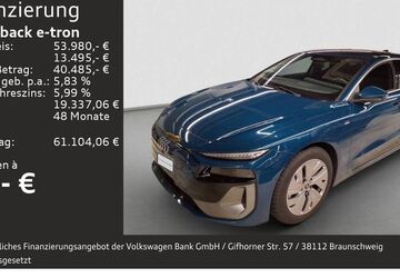 Audi A6 e-tron 8.590 km 53.980 &euro; Borna 04552