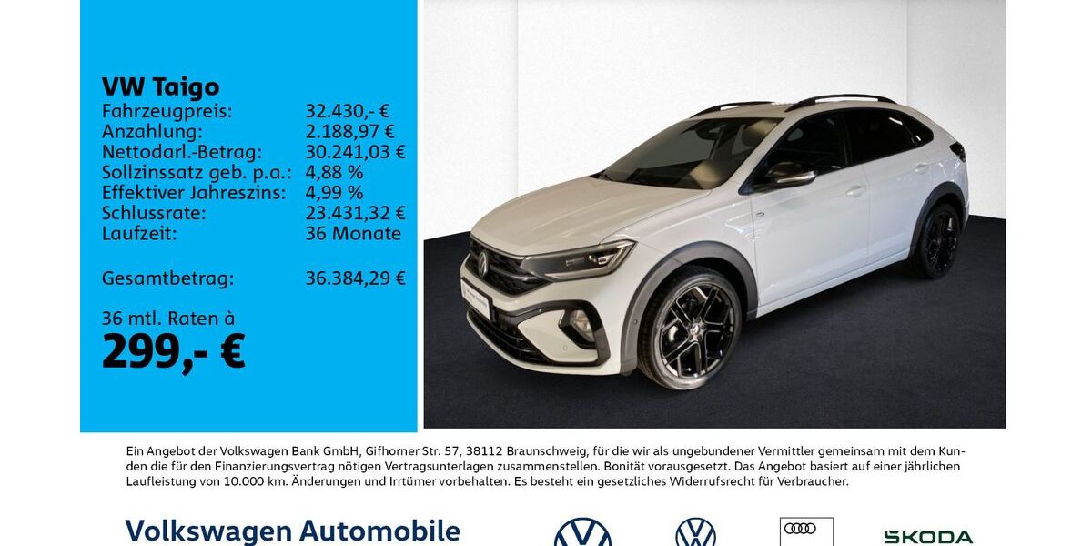 VW Taigo 1.711 km 31.830 &euro; Leipzig 04178