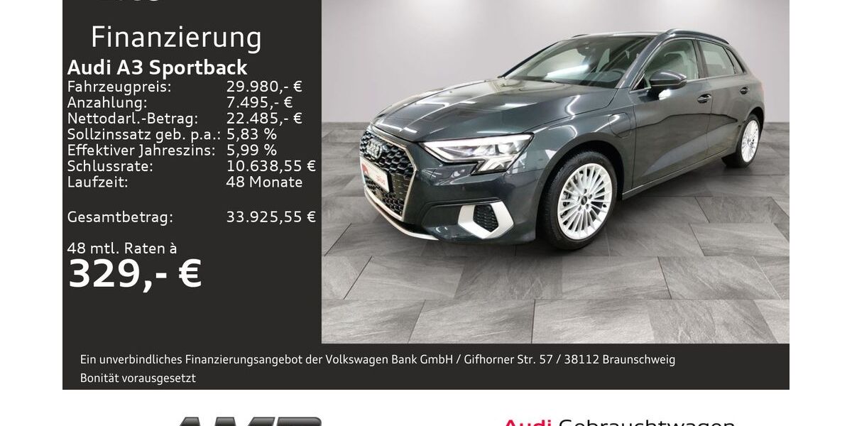 Audi A3 16.450 km 29.980 &euro; Borna 04552