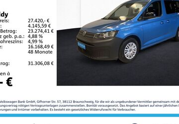 VW Caddy 15.943 km 26.620 &euro; Leipzig 04178
