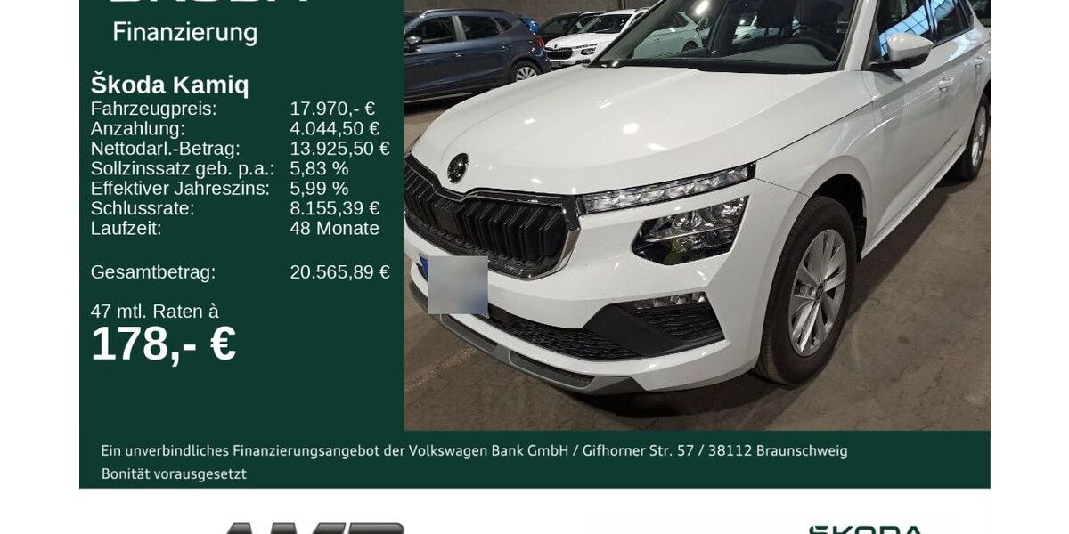 Skoda Kamiq 18.640 km 17.970 &euro; Borna 04552