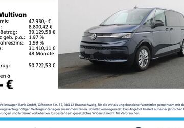 VW T7 Multivan 18.868 km 47.460 &euro; Leipzig 04178
