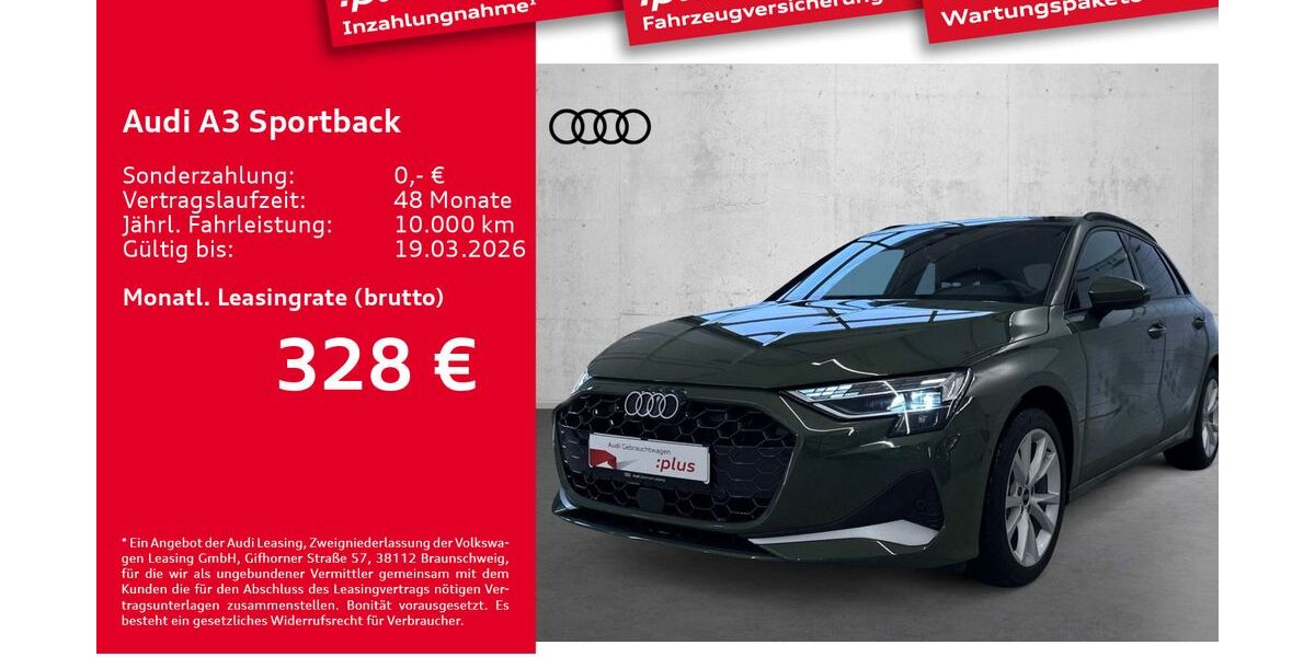 Audi A3 7.265 km 32.270 &euro; Leipzig 04129