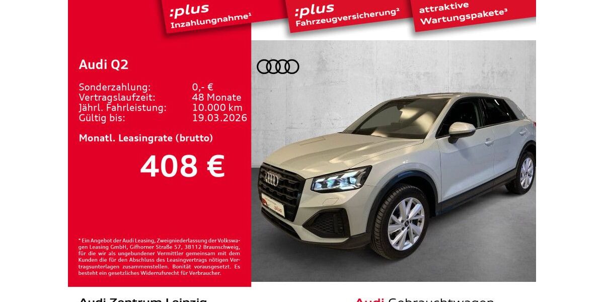 Audi Q2 7.818 km 37.440 &euro; Leipzig 04129
