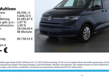 VW T7 Multivan 23.924 km 46.930 &euro; Leipzig 04178