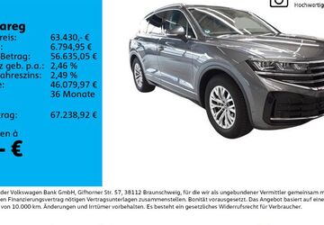 VW Touareg 14.520 km 62.430 &euro; Leipzig 04178