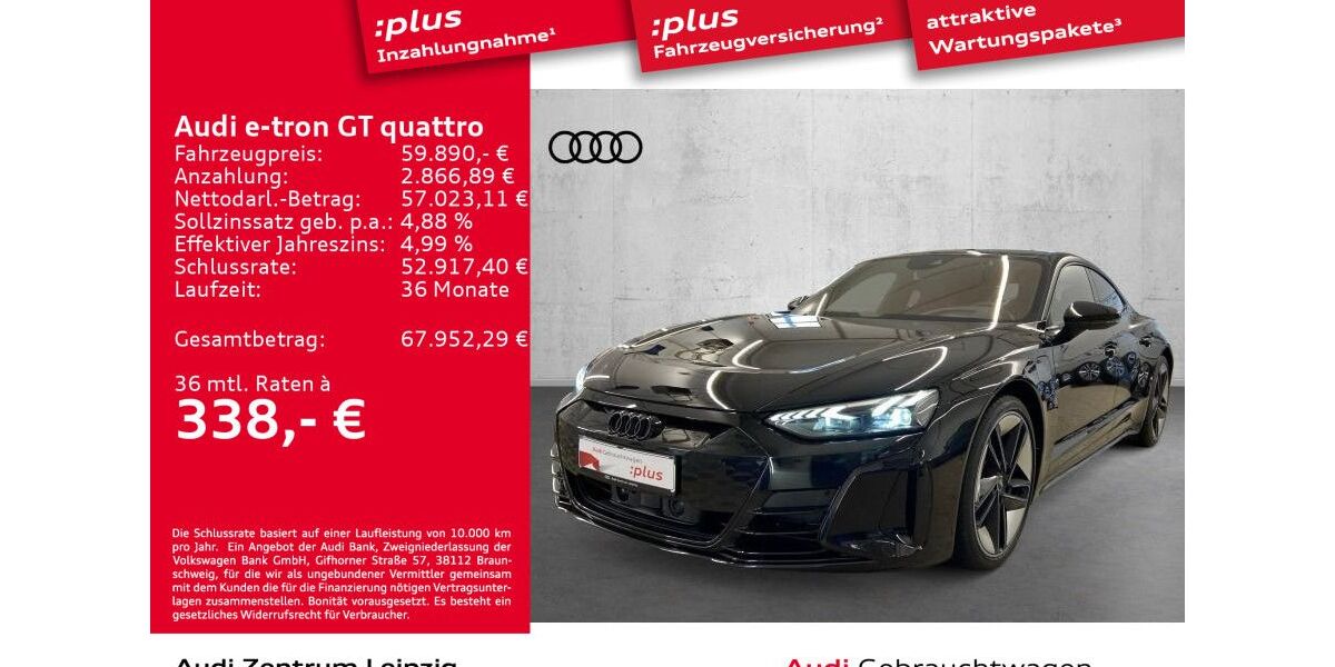 Audi e-tron GT 33.447 km 58.440 &euro; Leipzig 04129