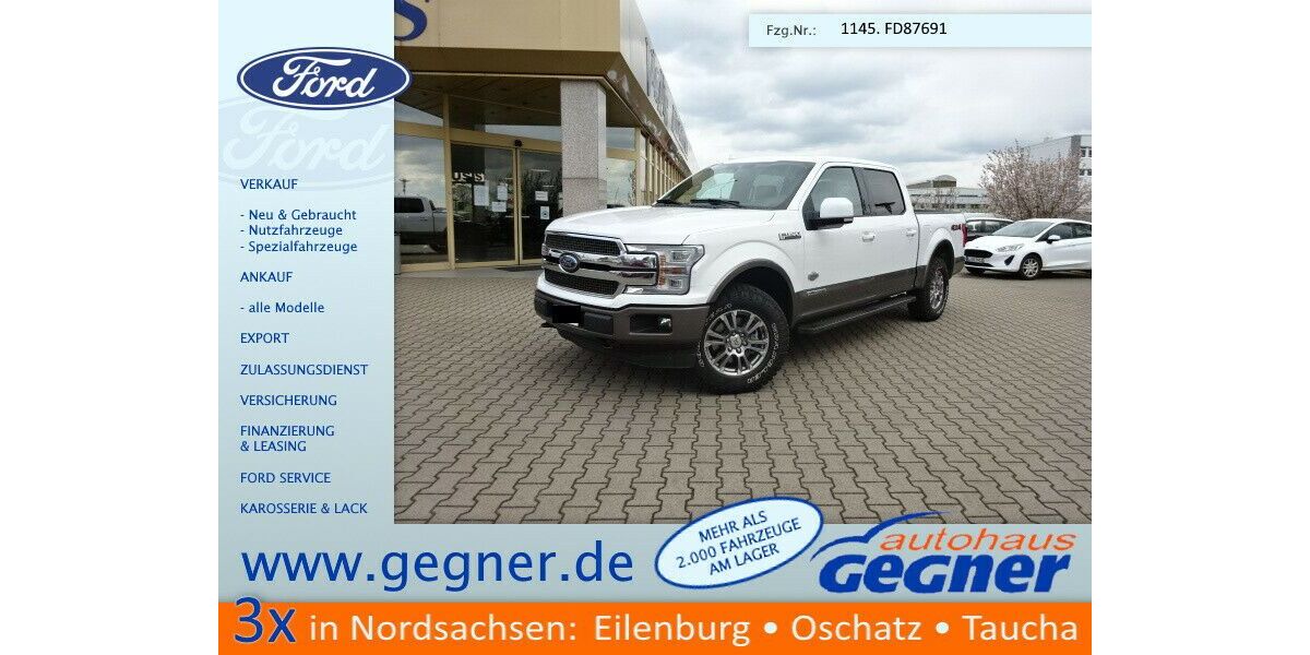 Ford F 150 27.591 km 69.840 &euro; Eilenburg 04838