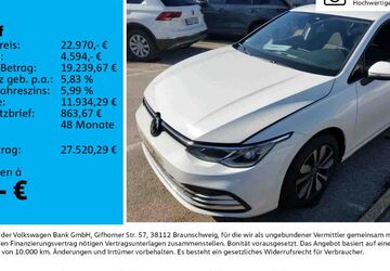 VW Golf 40.821 km 22.970 &euro; Leipzig 04277