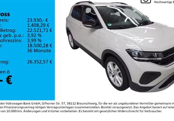 VW T-Cross 10.733 km 23.930 &euro; Leipzig 04277