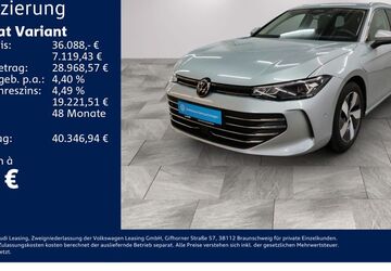 VW Passat Variant 17.710 km 35.380 &euro; Borna 04552