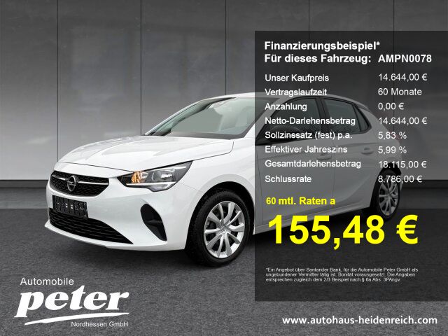 Opel Corsa 21.130 km 14.644 &euro; Merseburg 06217