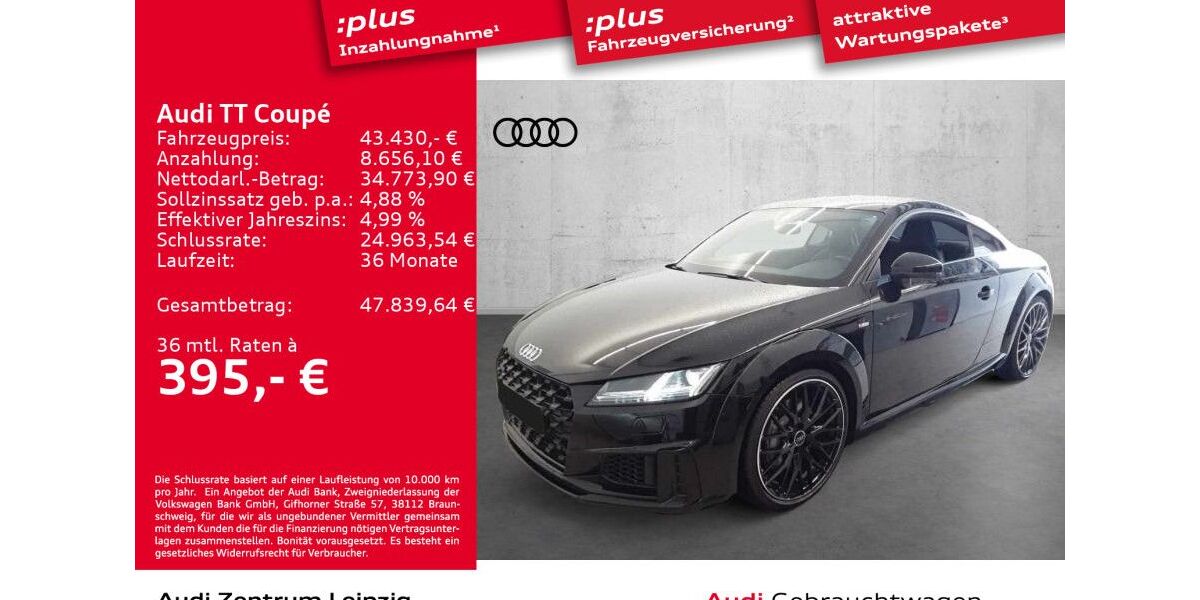Audi TT 32.292 km 42.880 &euro; Leipzig 04129