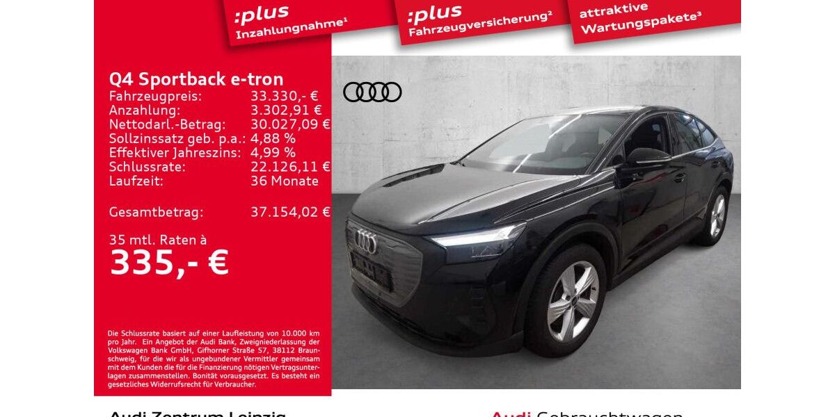 Audi Q4 e-tron 33.026 km 32.880 &euro; Leipzig 04129