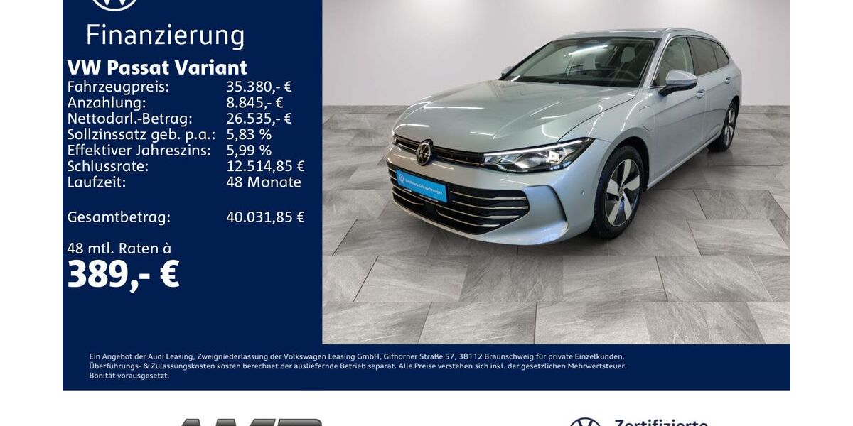 VW Passat Variant 16.560 km 35.380 &euro; Borna 04552