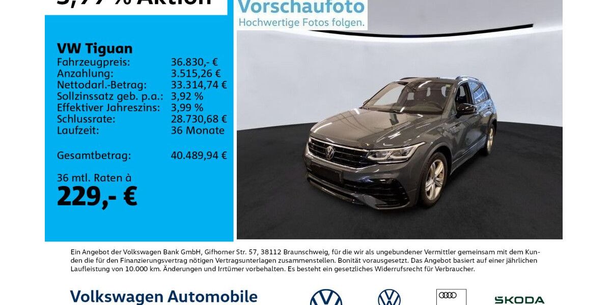 VW Tiguan 63.367 km 35.960 &euro; Leipzig 04178