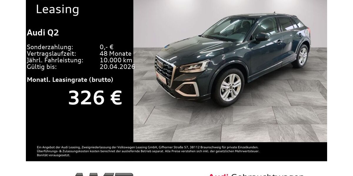 Audi Q2 6.550 km 26.980 &euro; Borna 04552