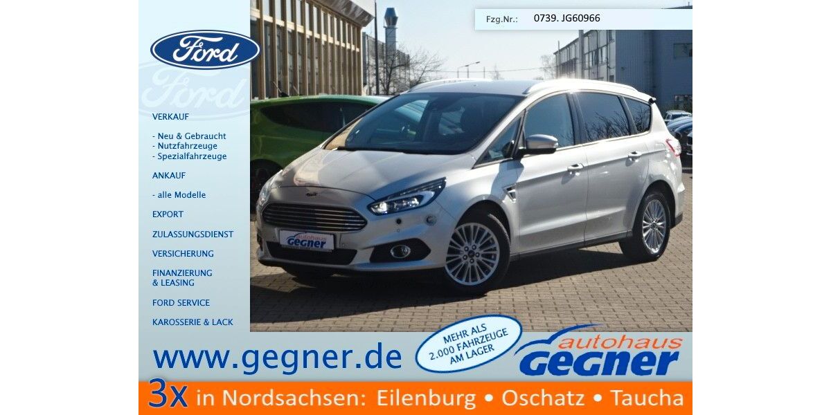 Ford S-Max 129.650 km 13.940 &euro; Eilenburg 04838